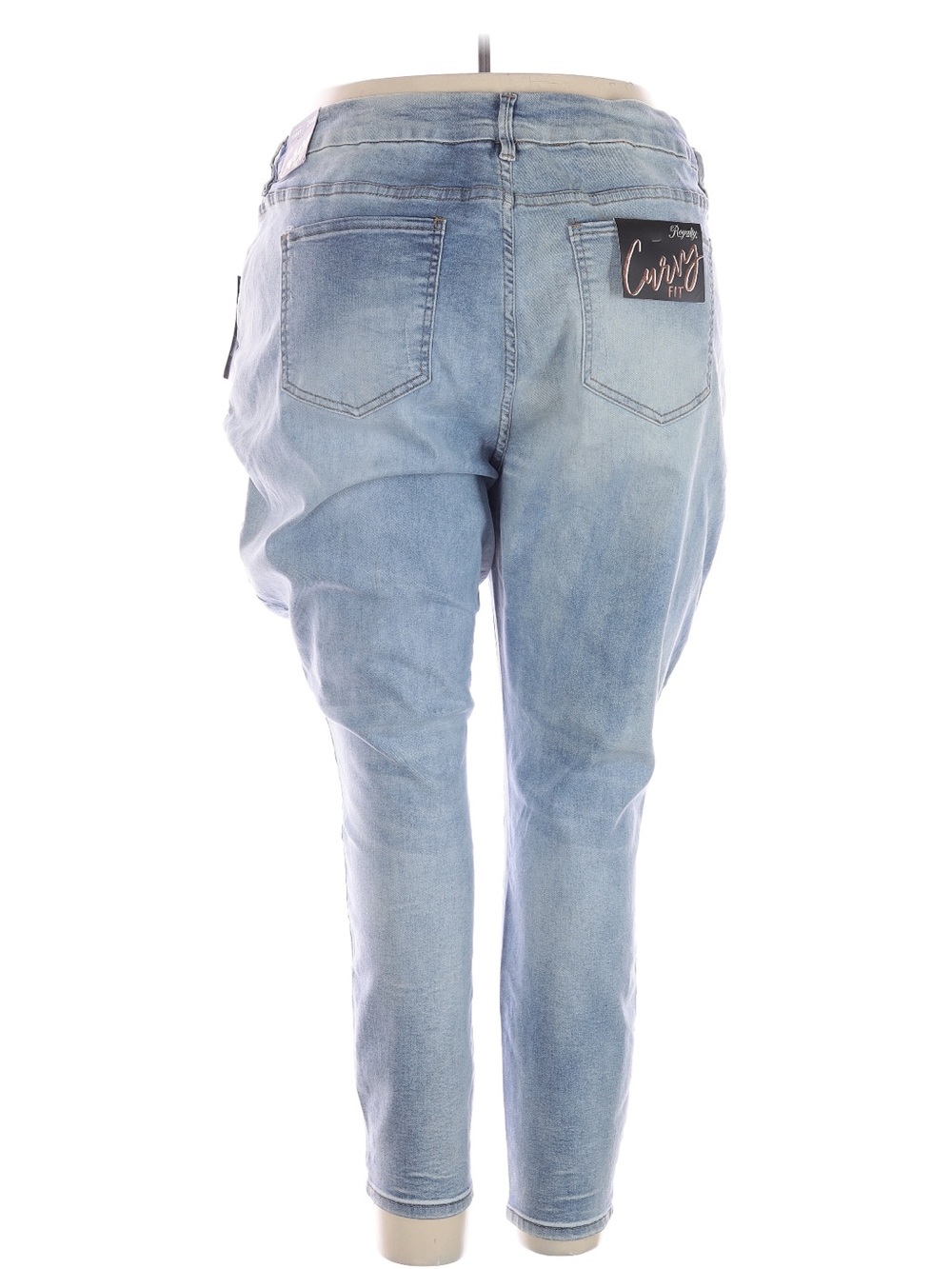 Royalty For Me Skinny Jeans in Light Blue Wash